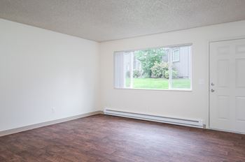 Luxury wood vinyl flooring in select homes